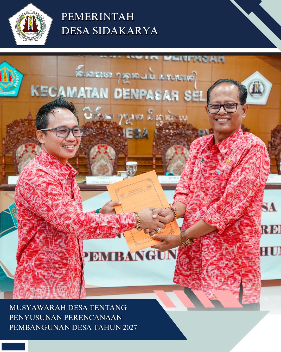 Musyawarah Desa Perencanaan Pembangunan Desa Tahun 2027 dan Pembahasan Laporan Pertanggungjawaban APBDES Semester 1 Tahun 2026 