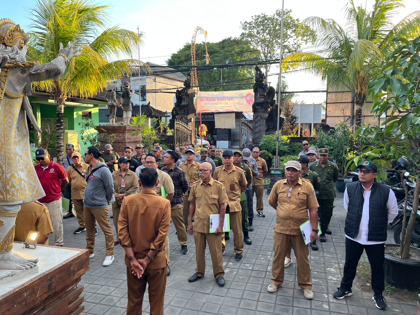 Kegiatan Pendataan Penduduk Non Permanen yang berlokasi di wilayah dusun Kerta Raharja, Wirasatya, dan Graha Santi