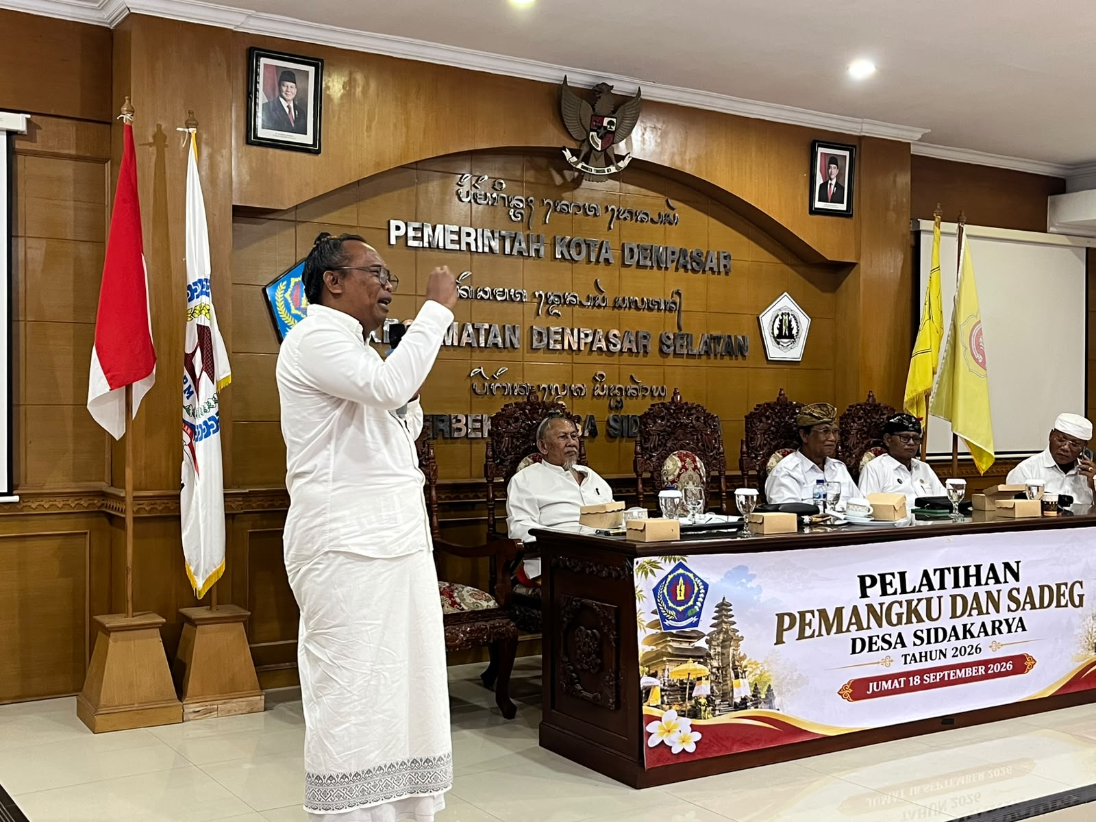  PELATIHAN PEMANGKU DAN SADEG DESA SIDAKARYA TAHUN 2026